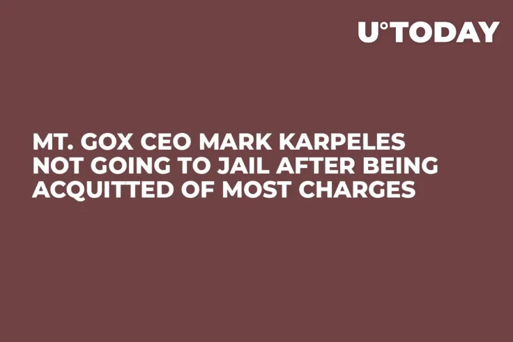 Mt. Gox CEO Mark Karpeles NOT Going to Jail After Being Acquitted of Most Charges 