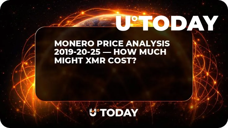 Monero Price Analysis 2019-20-25 — How Much Might XMR Cost?