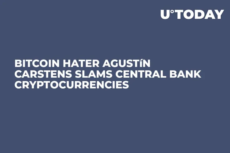 Bitcoin Hater Agustín Carstens Slams Central Bank Cryptocurrencies   