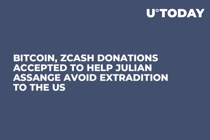 Bitcoin, Zcash Donations Accepted to Help Julian Assange Avoid Extradition to the US