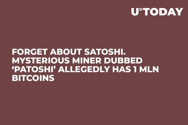 Forget About Satoshi. Mysterious Miner Dubbed ‘Patoshi’ Allegedly Has 1 Mln Bitcoins