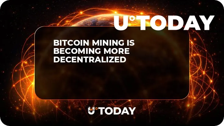 Bitcoin Mining Is Becoming More Decentralized 