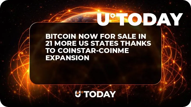 Bitcoin Now for Sale in 21 More US States Thanks to Coinstar-Coinme Expansion