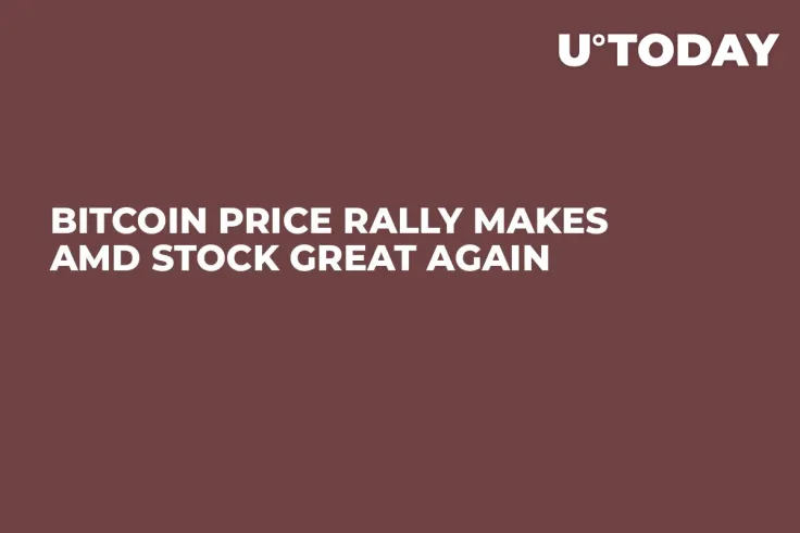 Bitcoin Price Rally Makes AMD Stock Great Again