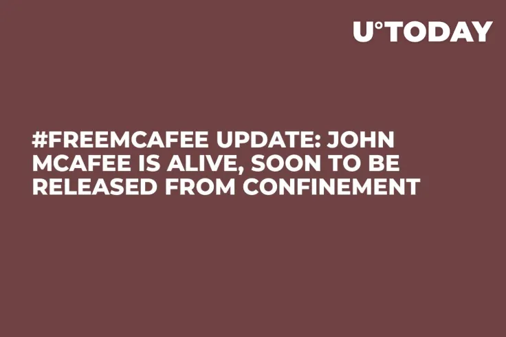 #FreeMcAfee Update: John McAfee Is Alive, Soon to Be Released from Confinement