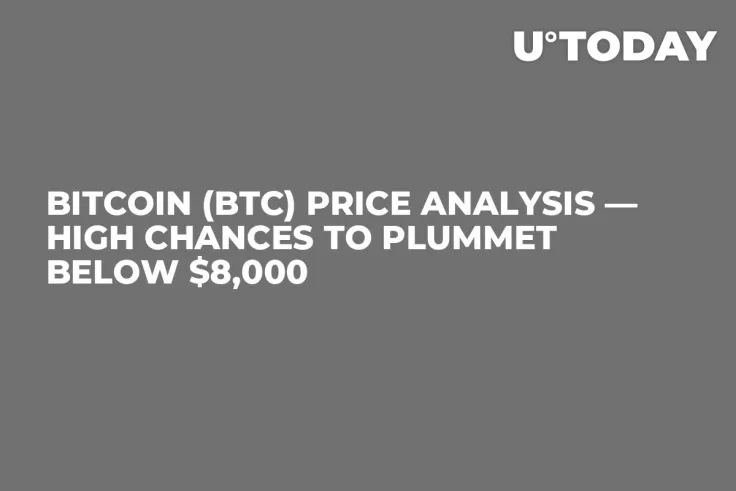 Bitcoin (BTC) Price Analysis — High Chances To Plummet Below $8,000
