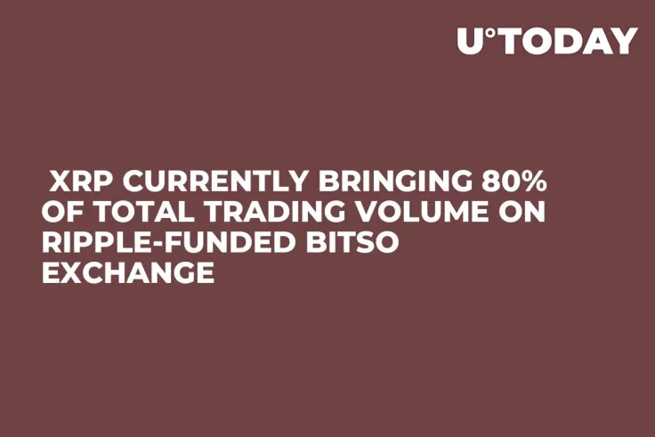  XRP Currently Bringing 80% of Total Trading Volume on Ripple-Funded Bitso Exchange