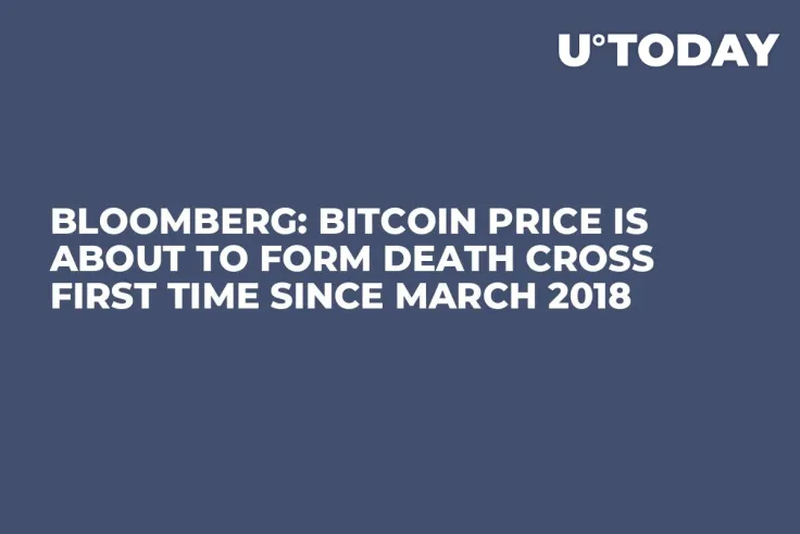 Bloomberg: Bitcoin Price Is About to Form Death Cross First Time Since March 2018