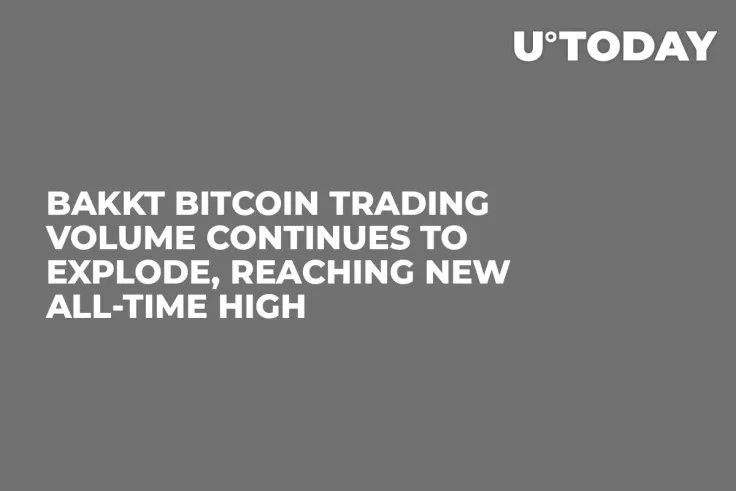 Bakkt Bitcoin Trading Volume Continues to Explode, Reaching New All-Time High
