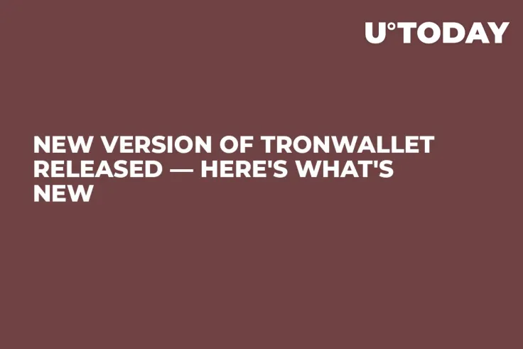 New Version of TronWallet Released — Here's What's New