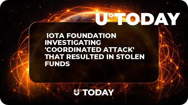  IOTA Foundation Investigating 'Coordinated Attack' That Resulted in Stolen Funds