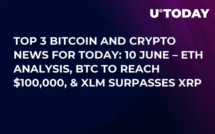 TOP 3 Price Analysis: BTC, ETH, XRP — How Will Yesterday's Dump Affect Further Growth?