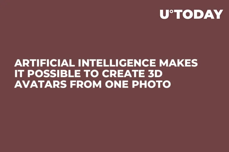 Artificial Intelligence Makes It Possible to Create 3D Avatars from One Photo 