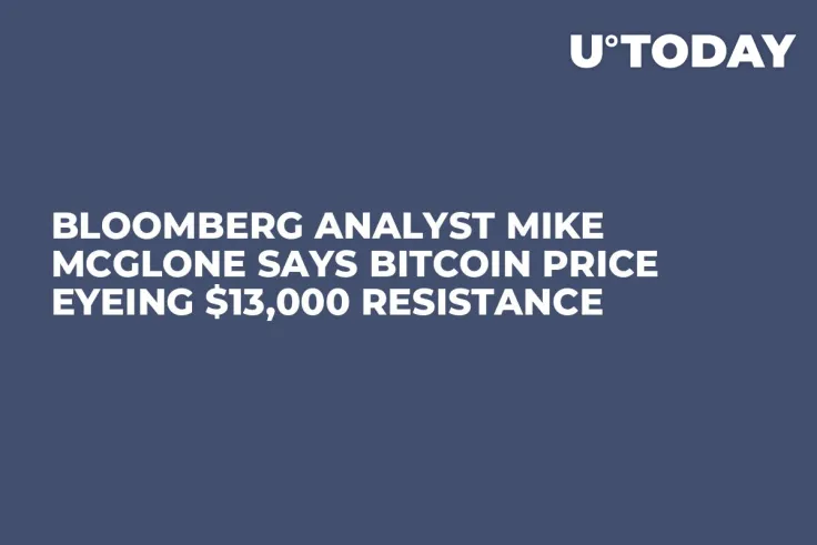 Bloomberg Analyst Mike McGlone Says Bitcoin Price Eyeing $13,000 Resistance 