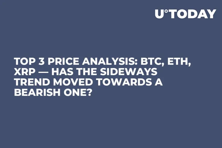 TOP 3 Price Analysis: BTC, ETH, XRP — Has the Sideways Trend Moved Towards a Bearish One?