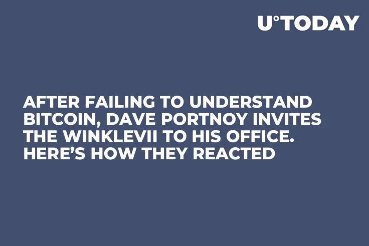 After Failing to Understand Bitcoin, Dave Portnoy Invites the Winklevii to His Office. Here’s How They Reacted
