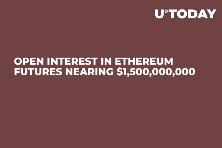 Open Interest in Ethereum Futures Nearing $1,500,000,000