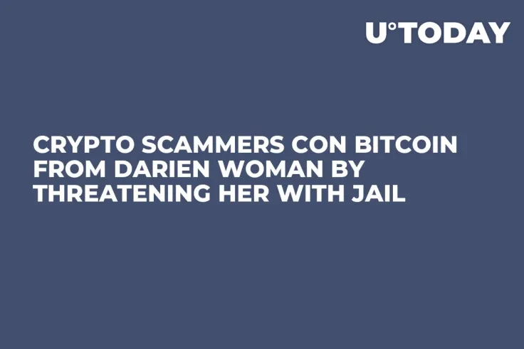 Crypto Scammers Con Bitcoin from Darien Woman by Threatening Her with Jail