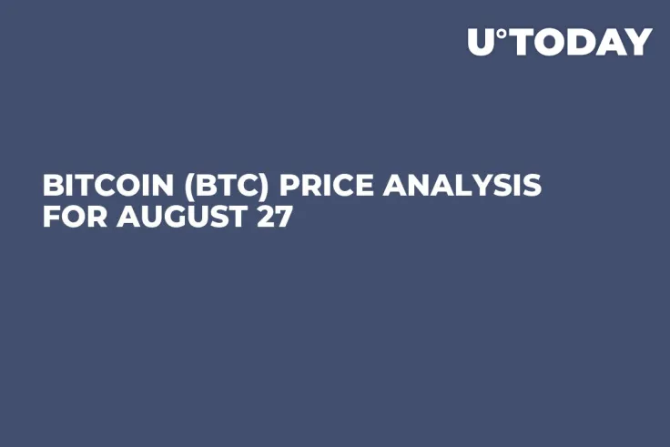 Bitcoin (BTC) Price Analysis for August 27