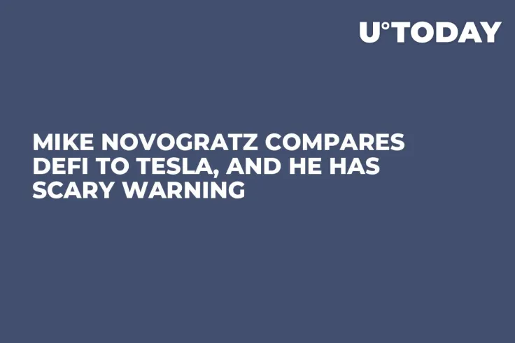 Mike Novogratz Compares DeFi to Tesla, and He Has Scary Warning 