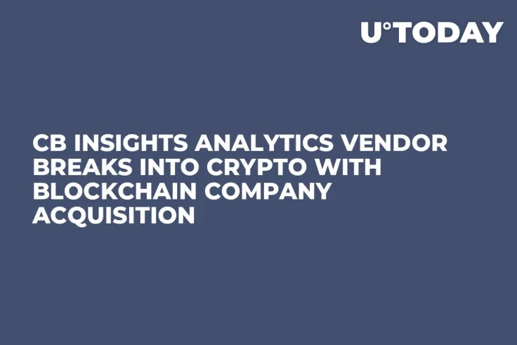 CB Insights Analytics Vendor Breaks Into Crypto With Blockchain Company Acquisition
