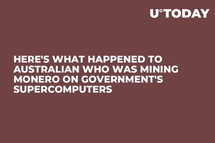 Here's What Happened to Australian Who Was Mining Monero on Government's Supercomputers