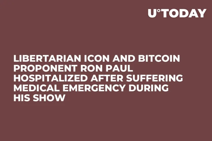 Libertarian Icon and Bitcoin Proponent Ron Paul Hospitalized After Suffering Medical Emergency During His Show