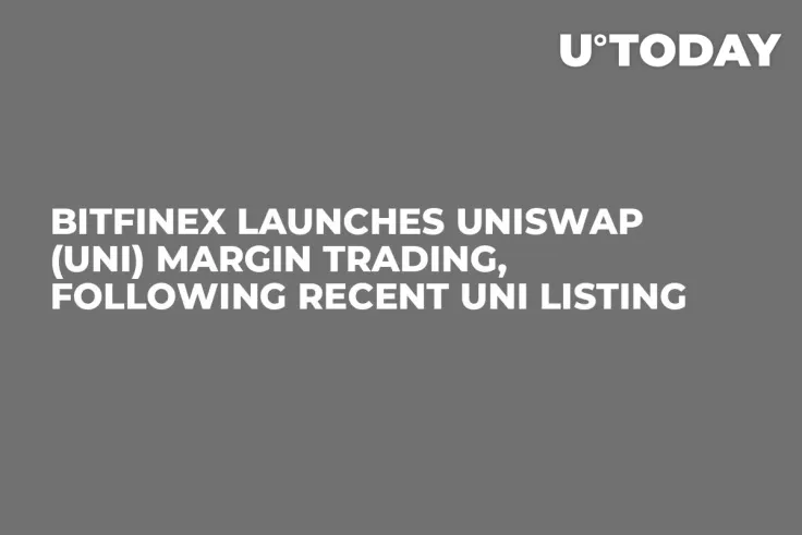 Bitfinex Launches Uniswap (UNI) Margin Trading, Following Recent UNI Listing