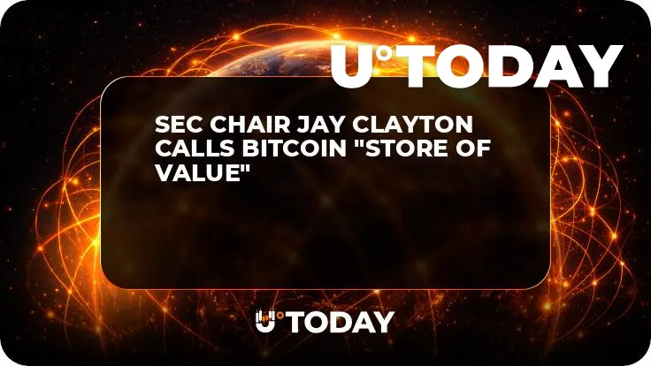 SEC Chair Jay Clayton Calls Bitcoin "Store of Value"