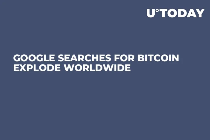 Google Searches for Bitcoin Explode Worldwide
