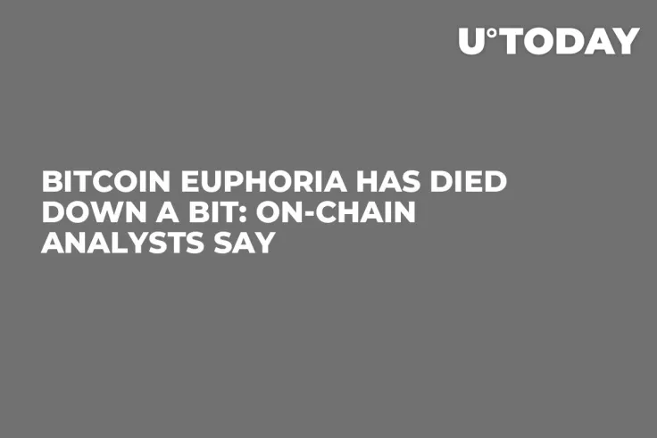 Bitcoin Euphoria Has Died Down a Bit: On-chain Analysts Say