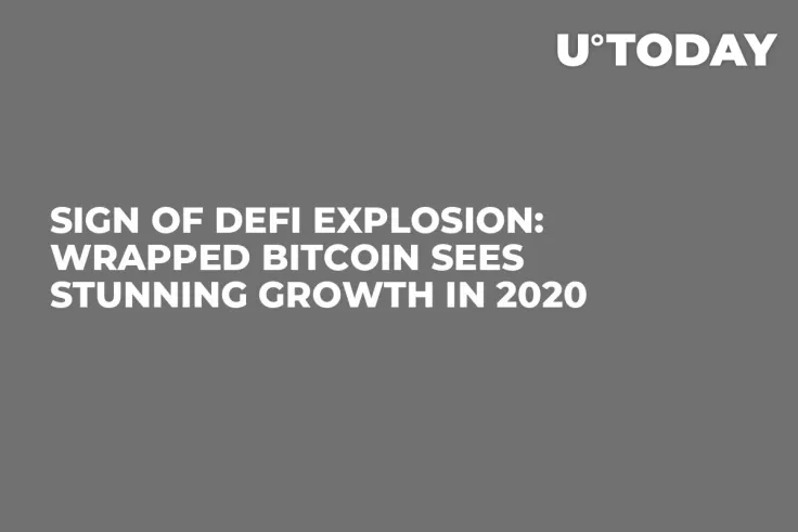 Sign of DeFi Explosion: Wrapped Bitcoin Sees Stunning Growth in 2020
