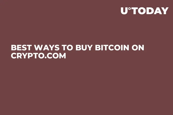 Best Ways to Buy Bitcoin on Crypto.com