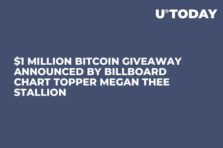 $1 Million Bitcoin Giveaway Announced by Billboard Chart Topper Megan Thee Stallion