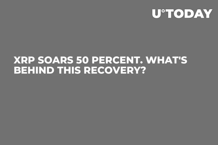 XRP Soars 50 Percent. What's Behind This Recovery?