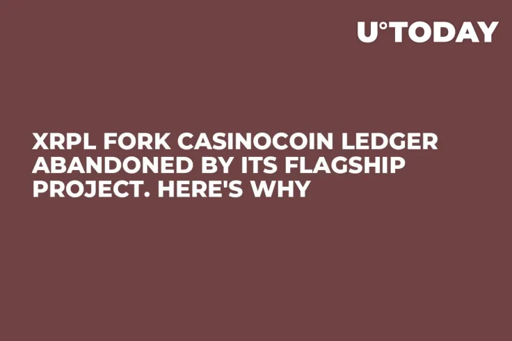 XRPL Fork CasinoCoin Ledger Abandoned by Its Flagship Project. Here's Why