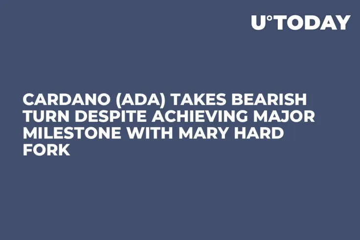 Cardano (ADA) Takes Bearish Turn Despite Achieving Major Milestone with Mary Hard Fork