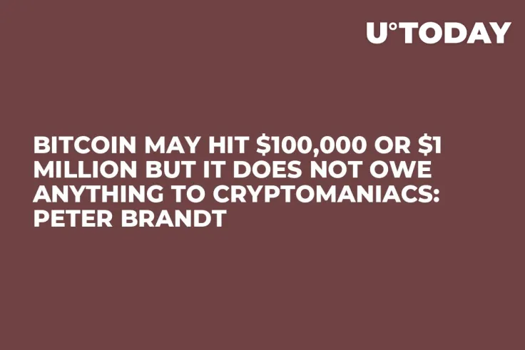 Bitcoin May Hit $100,000 or $1 Million But It Does Not Owe Anything to Cryptomaniacs: Peter Brandt