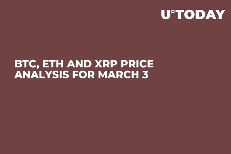 BTC, ETH and XRP Price Analysis for March 3