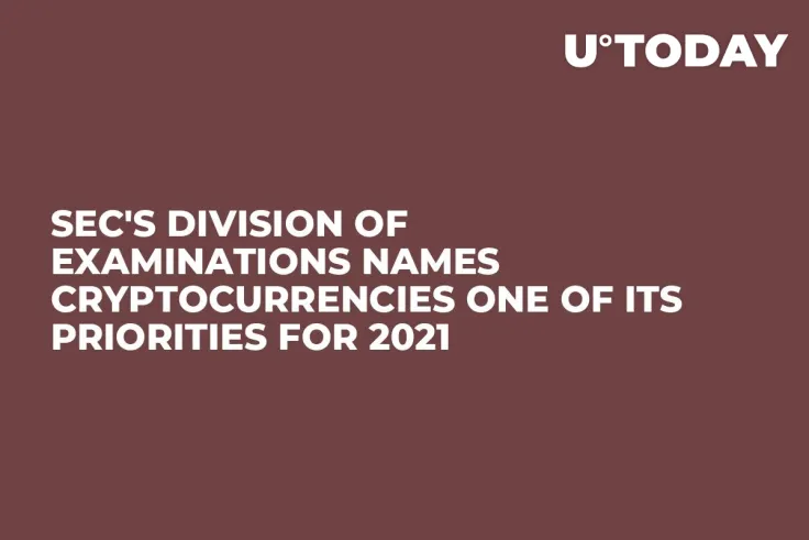SEC's Division of Examinations Names Cryptocurrencies One of Its Priorities for 2021