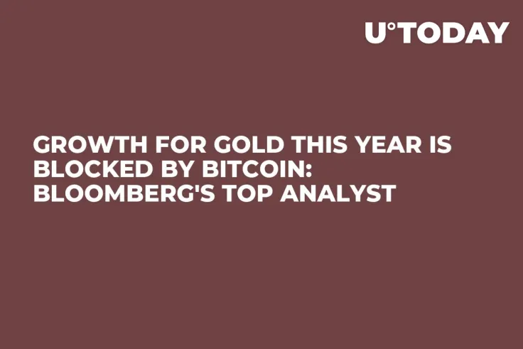 Growth for Gold This Year Is Blocked by Bitcoin: Bloomberg's Top Analyst