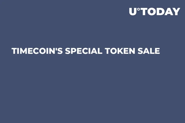 TimeCoin's Special Token Sale