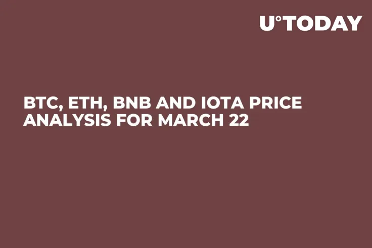 BTC, ETH, BNB and IOTA Price Analysis for March 22