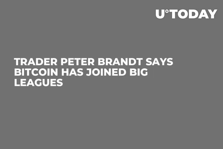 Trader Peter Brandt Says Bitcoin Has Joined Big Leagues