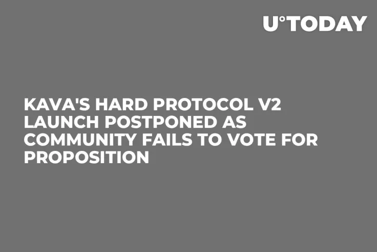 Kava's HARD Protocol V2 Launch Postponed as Community Fails to Vote for Proposition