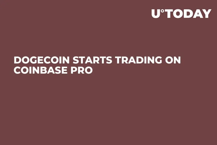 Dogecoin Starts Trading on Coinbase Pro