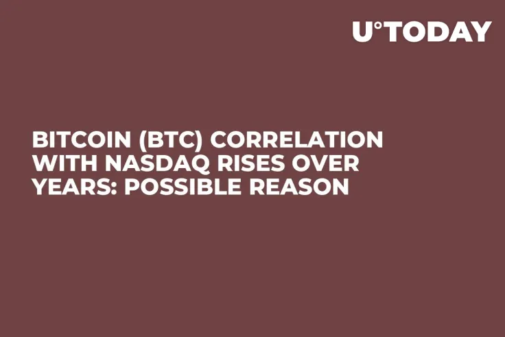 Bitcoin (BTC) Correlation With NASDAQ Rises Over Years: Possible Reason