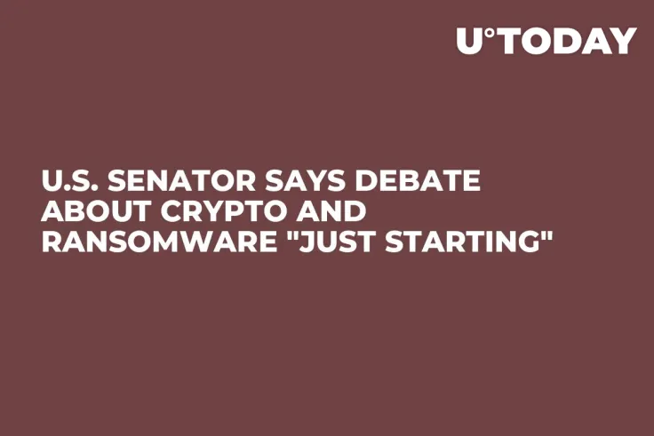 U.S. Senator Says Debate About Crypto and Ransomware "Just Starting" 