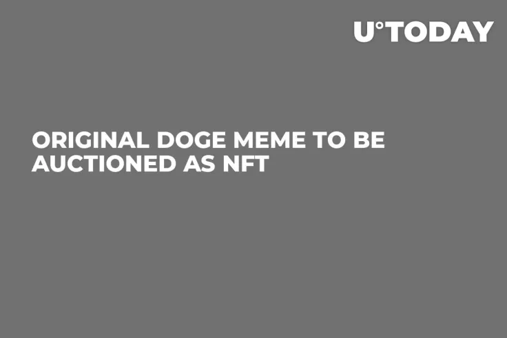 Original Doge Meme to Be Auctioned as NFT
