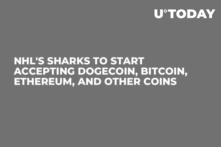 NHL's Sharks to Start Accepting Dogecoin, Bitcoin, Ethereum, and Other Coins